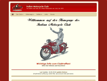 Tablet Screenshot of indianclub.de